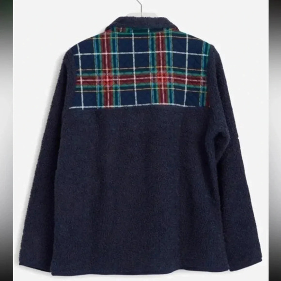 Nwt Vera Bradley Teddy Fleece Pullover Size Xl - Picture 3 of 8